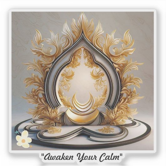 Sticker "Soul's Serene Refuge" (Devant)