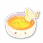 Sticker Soupe Tomate Et Sandwich Au Fromage Grillé (Devant)