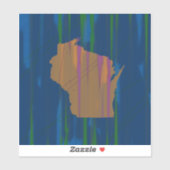 Sticker Souper du Wisconsin (Feuille)