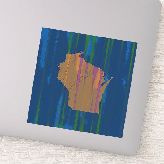 Sticker Souper du Wisconsin (Détail)