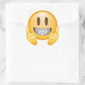 Sticker souriant Emoji (Sac)