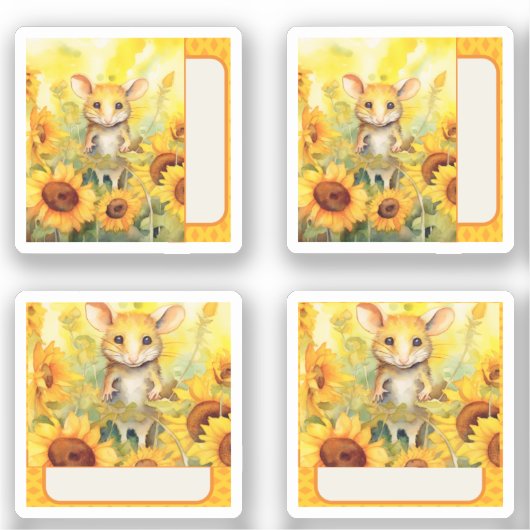 Sticker Souris (Recto)