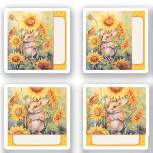 Sticker Souris (Recto)