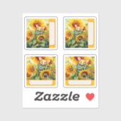 Sticker Souris (Feuille)