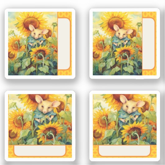 Sticker Souris (Recto)