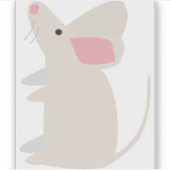 Sticker Souris (Devant)