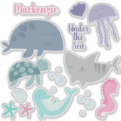 Sticker Sous la mer (Devant)