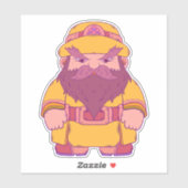 Sticker Sous la pluie (Feuille)