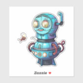 Sticker Sous-marin Matryoshka (Feuille)