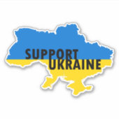 STICKER SOUTENIR L'UKRAINE (Devant)