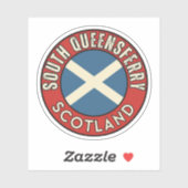 Sticker South Queensferry, Écosse (Feuille)