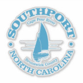 Sticker Southport (voilier) (Devant)