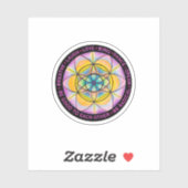 Sticker Soyez Bien, Soyez Radical (Feuille)