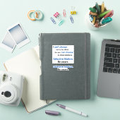 Sticker Soyez conscients de la gentillesse (Couverture iPad)