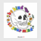 Sticker Soyez Gentil À Votre Esprit (Feuille)