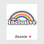 STICKER SOYEZ INCLUSIF (Feuille)