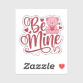 Sticker Soyez miennes (Feuille)