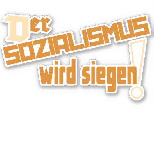 STICKER SOZIALISME DDR 1962 (Devant)