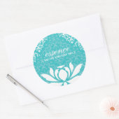 Sticker Spa de jour et fleur Lotus Classy (Enveloppe)