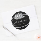 Sticker Spa de jour et fleur Lotus Classy (Enveloppe)