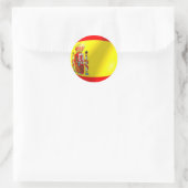 Sticker Spaanse vlag (Tas)