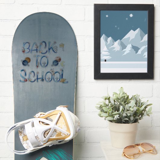 Sticker Space, back to school (Snowboard)
