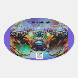 Sticker Space Crab 2