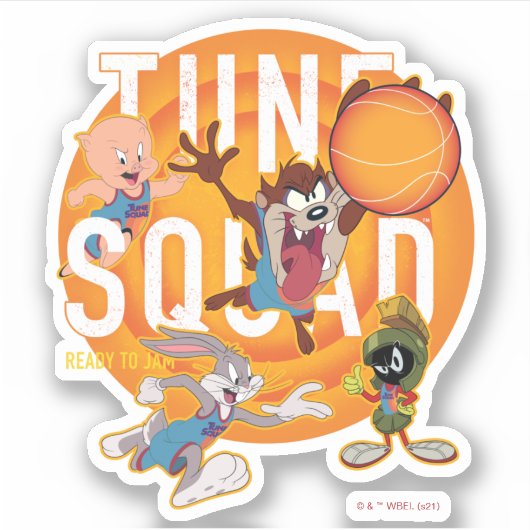 Sticker SPACE JAM : A NEW LEGACY™ TUNE SQUAD™ Dribble (Devant)