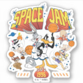 Sticker SPACE JAM™ ÉQUIPE TUNE™ Graphique 1996 (Devant)