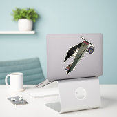 Sticker Spad XIII, Avion de chasse Biplane (Ordinateur portable sur le bureau)