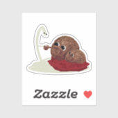 Sticker Spaghetti Rencontre Boules (Feuille)