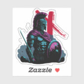 Sticker Spartan Nauthiz (Feuille)