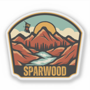 Sticker Sparwood, Colombie-Britannique