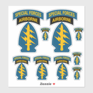 Sticker Special Forces insignia Airborne Tab