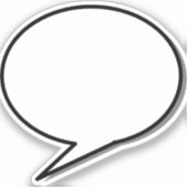 Sticker speech-bubble arrow (Recto)