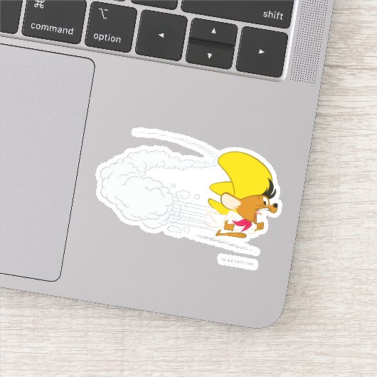 Sticker SPEEDY GONZALES™ s'exécute en couleur (Détail)