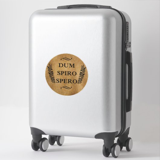 Sticker sperme spiro (Sur valise)