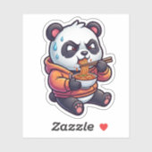 Sticker Spicy Noodle Panda (Feuille)