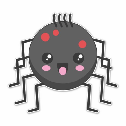 Sticker Spider (Devant)
