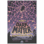 Sticker Spider Cosmic Web, Galaxie d'Halloween des horreur (Devant)