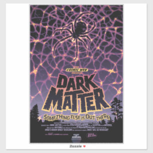 Sticker Spider Cosmic Web, Galaxie d'Halloween des horreur