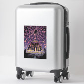 Sticker Spider Cosmic Web, Galaxie d'Halloween des horreur (Sur valise)