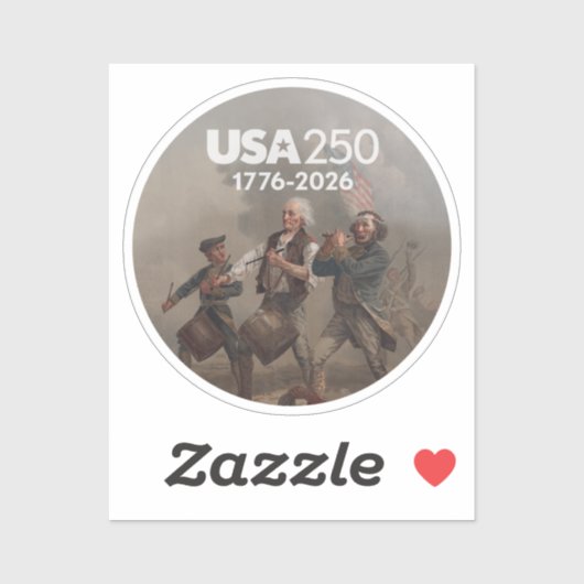 Sticker Spirit of 76 - America's 250th Birthday (Feuille)