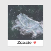 Sticker Spirit Wolf (Feuille)