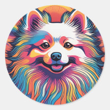 Sticker Spitz japonais