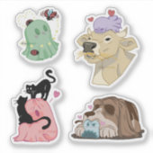 Sticker Spooks x Animaux (Devant)