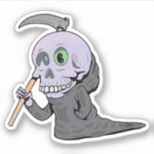 Sticker Spooky Halloween design (Devant)