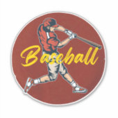 Sticker Sport de baseball (Devant)