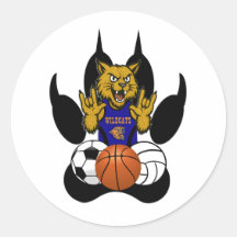 STICKER SPORTIF RSD WILDCATS