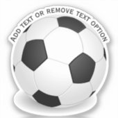 Sticker Sports de balle de football (Recto)